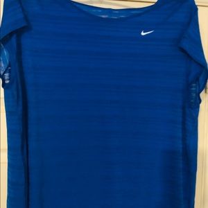 Nike blue athletic shirt